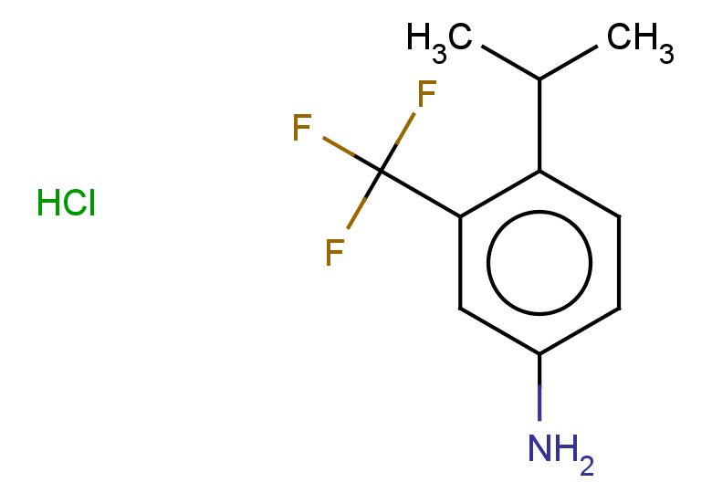 4-(propan-2-yl)-3-(trifluoromethyl)aniline hydrochloride