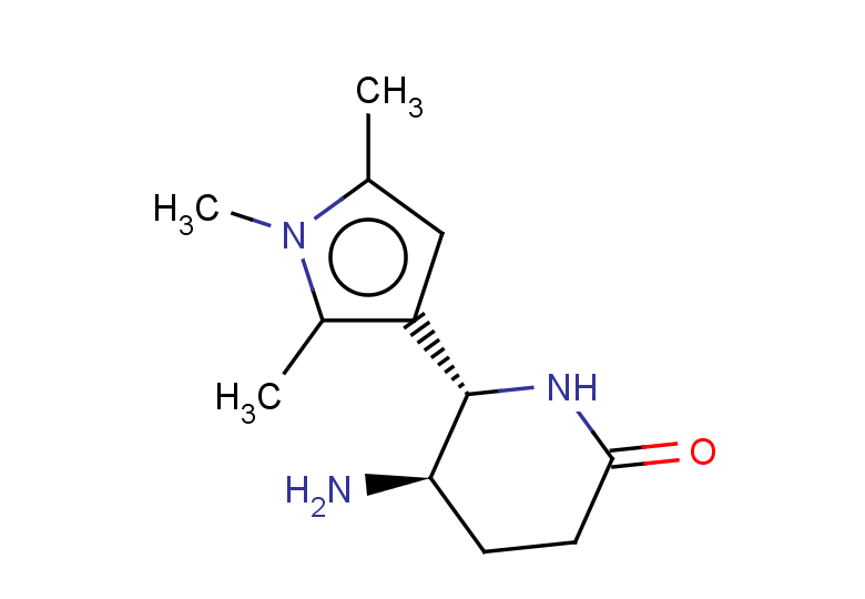 rac-(5R,6S)-5-amino-6-(1,2,5-trimethyl-1H-pyrrol-3-yl)piperidin-2-one, trans