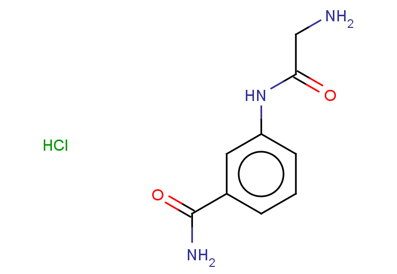 3-(2-aminoacetamido)benzamide hydrochloride