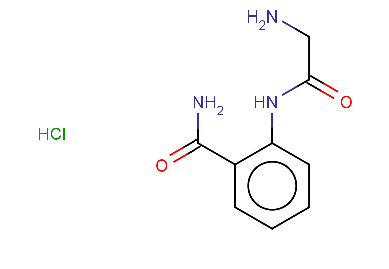 2-(2-aminoacetamido)benzamide hydrochloride