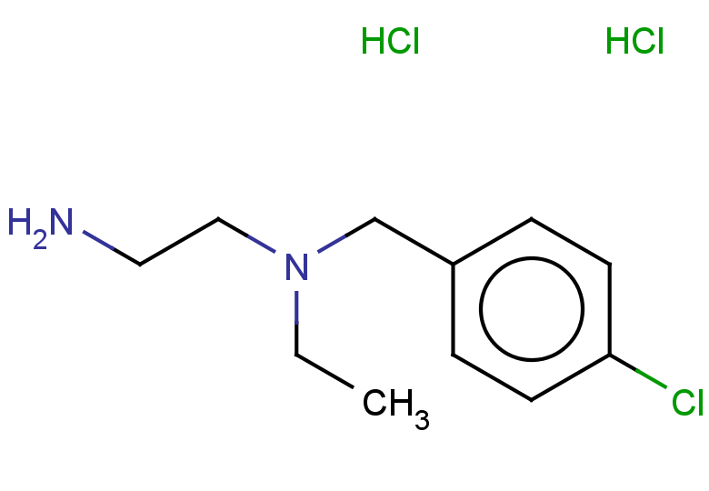 (2-aminoethyl)[(4-chlorophenyl)methyl]ethylamine dihydrochloride