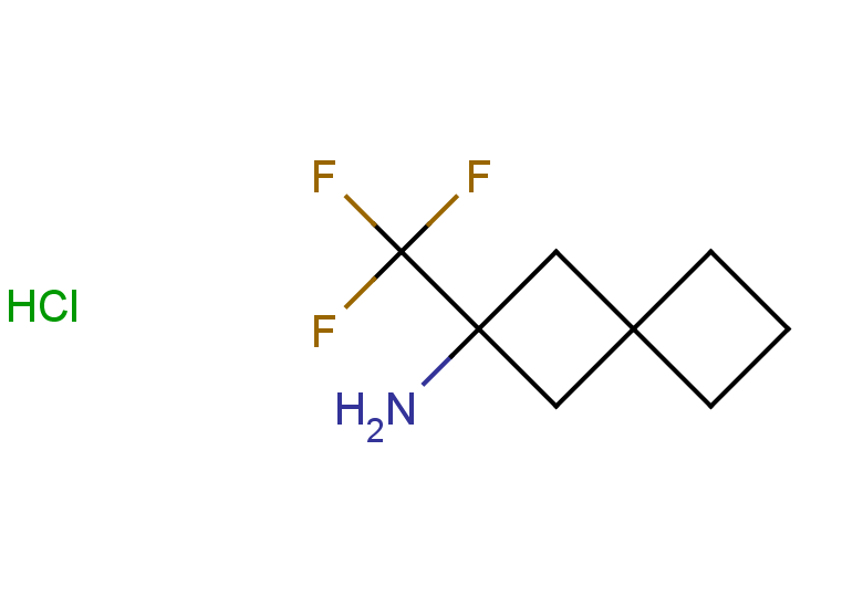 2-(trifluoromethyl)spiro[3.3]heptan-2-amine hydrochloride