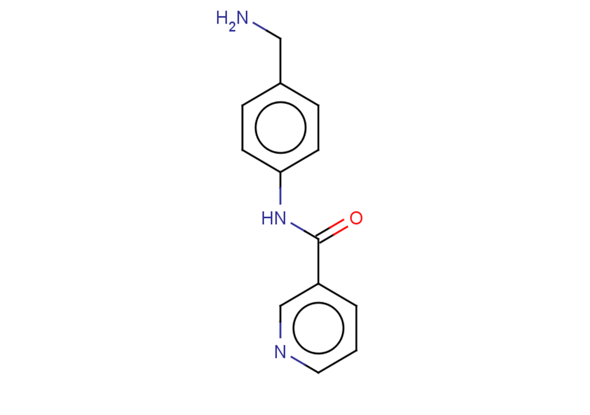 N-[4-(aminomethyl)phenyl]pyridine-3-carboxamide