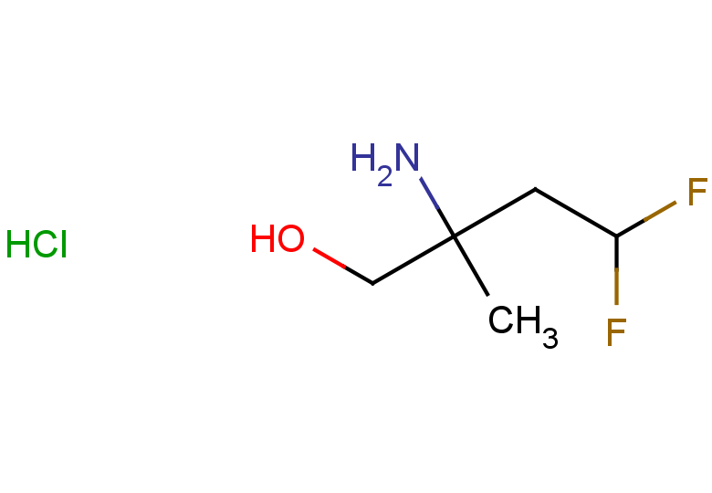 2-amino-4,4-difluoro-2-methylbutan-1-ol hydrochloride
