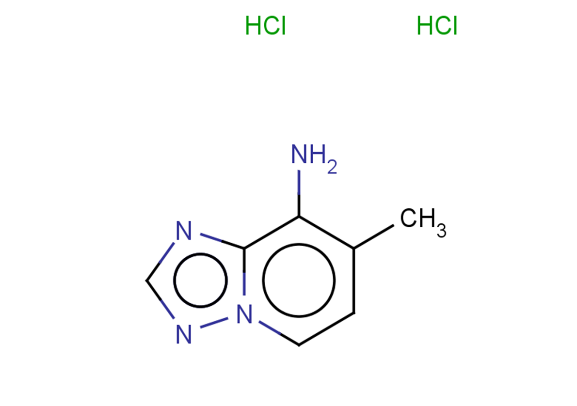 7-methyl-[1,2,4]triazolo[1,5-a]pyridin-8-amine dihydrochloride