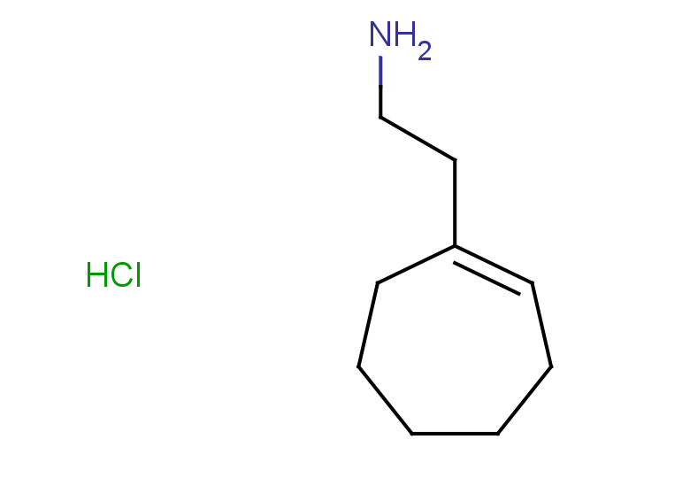 2-(cyclohept-1-en-1-yl)ethan-1-amine hydrochloride