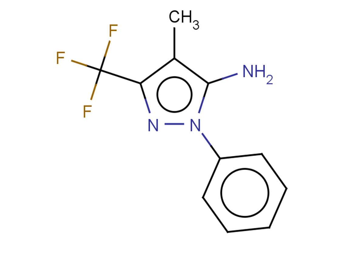 4-methyl-1-phenyl-3-(trifluoromethyl)-1H-pyrazol-5-amine