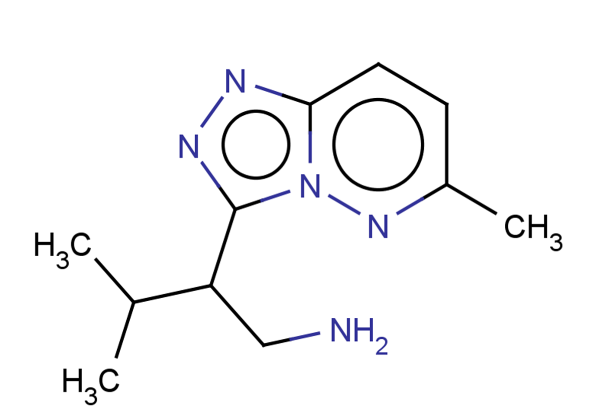 3-methyl-2-{6-methyl-[1,2,4]triazolo[4,3-b]pyridazin-3-yl}butan-1-amine