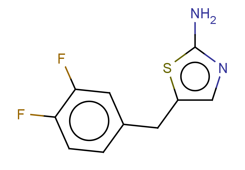 5-[(3,4-difluorophenyl)methyl]-1,3-thiazol-2-amine