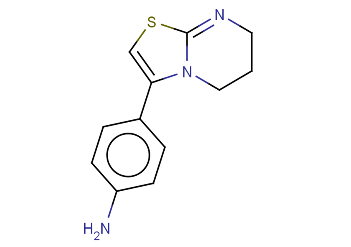 4-{5H,6H,7H-[1,3]thiazolo[3,2-a]pyrimidin-3-yl}aniline