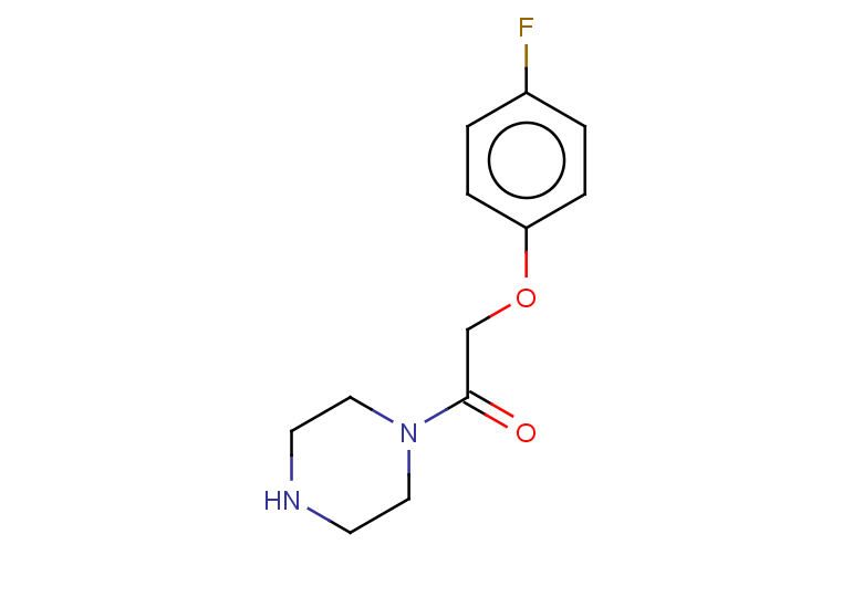 2-(4-fluorophenoxy)-1-(piperazin-1-yl)ethan-1-one