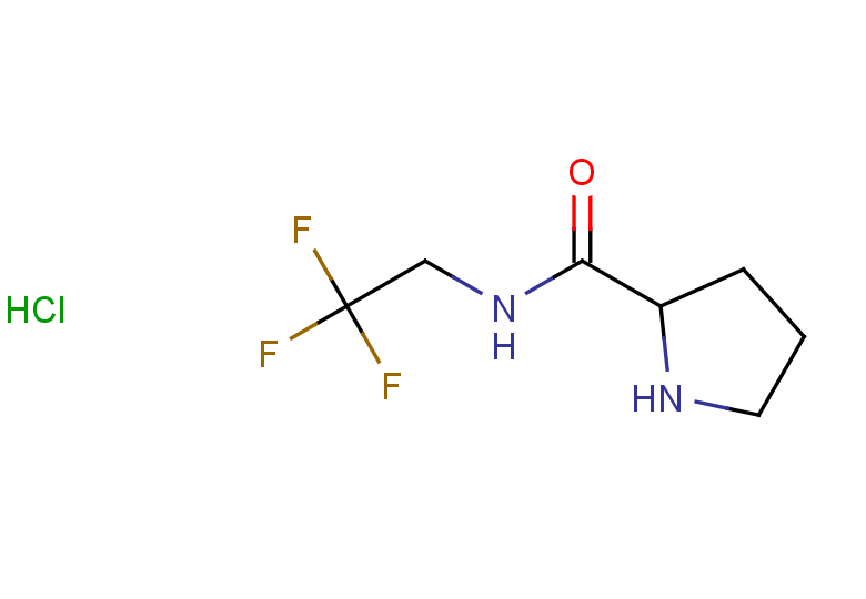 N-(2,2,2-trifluoroethyl)pyrrolidine-2-carboxamide hydrochloride