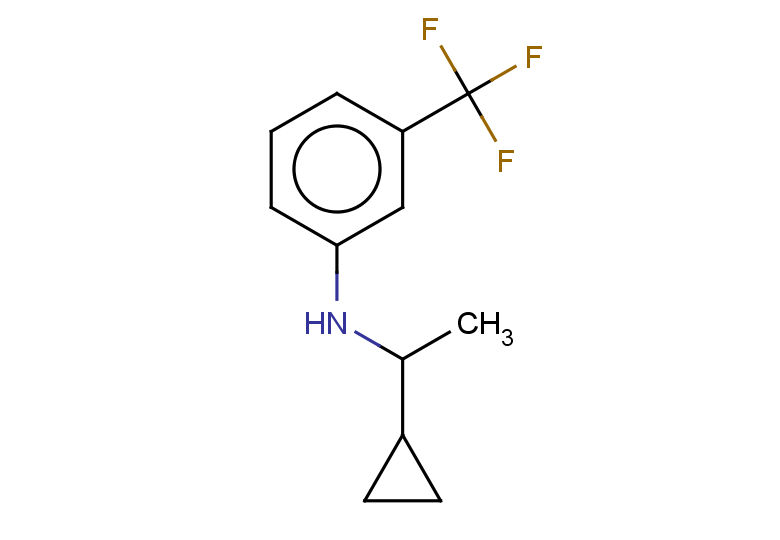 N-(1-cyclopropylethyl)-3-(trifluoromethyl)aniline