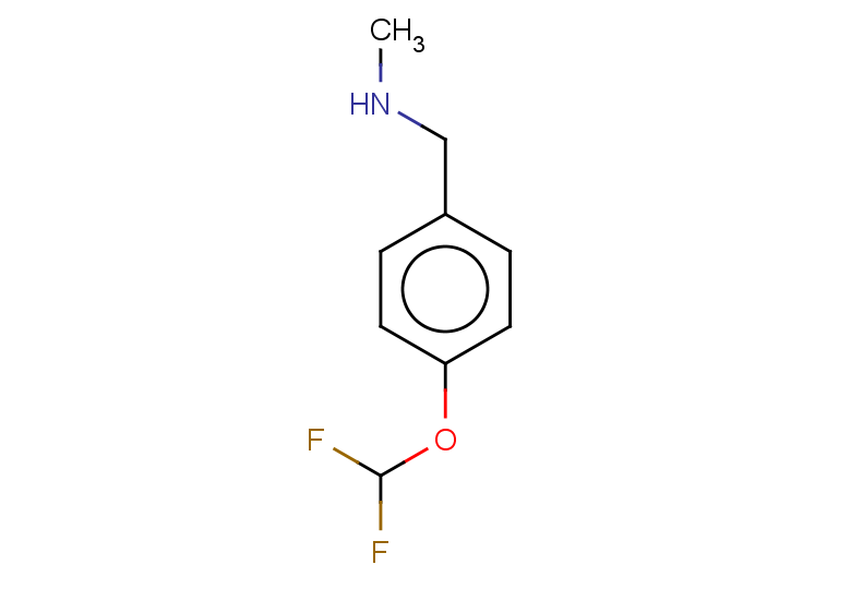 {[4-(difluoromethoxy)phenyl]methyl}(methyl)amine