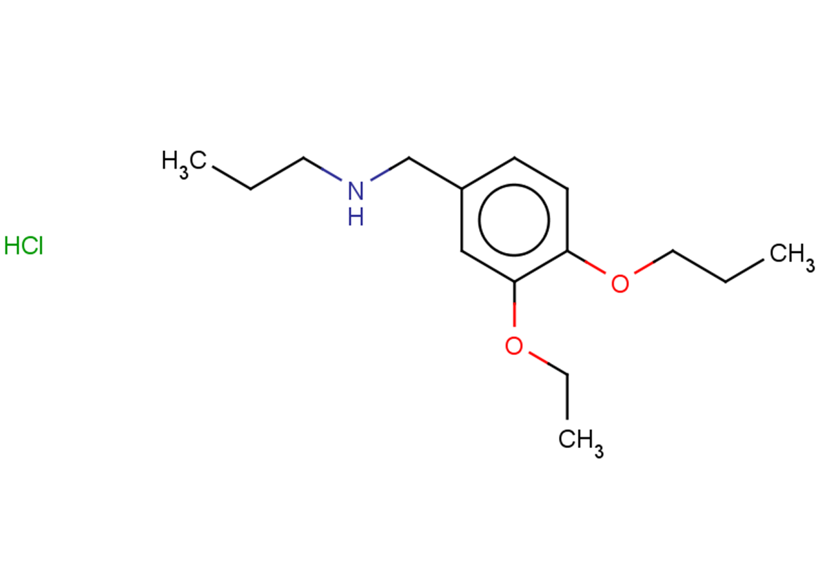 [(3-ethoxy-4-propoxyphenyl)methyl](propyl)amine hydrochloride