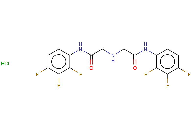 N-(2,3,4-trifluorophenyl)-2-({[(2,3,4-trifluorophenyl)carbamoyl]methyl}amino)acetamide hydrochloride