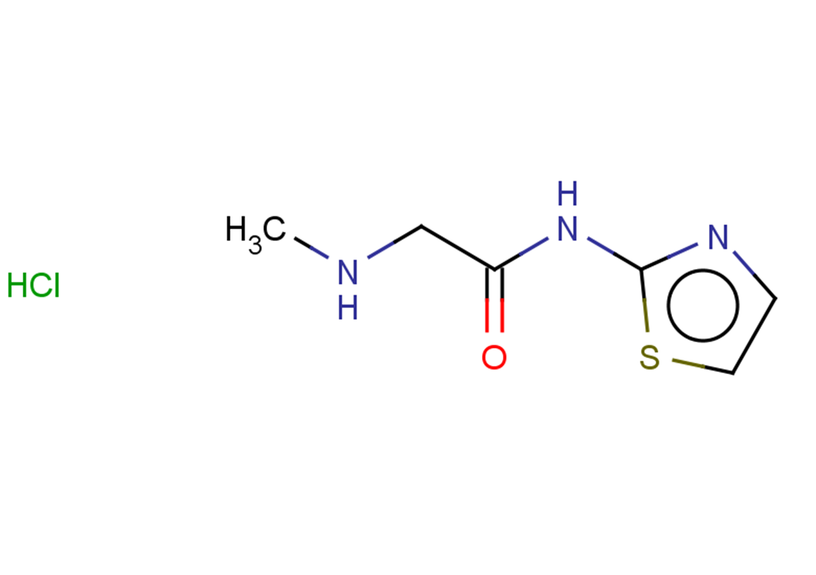 2-(methylamino)-N-(1,3-thiazol-2-yl)acetamide hydrochloride