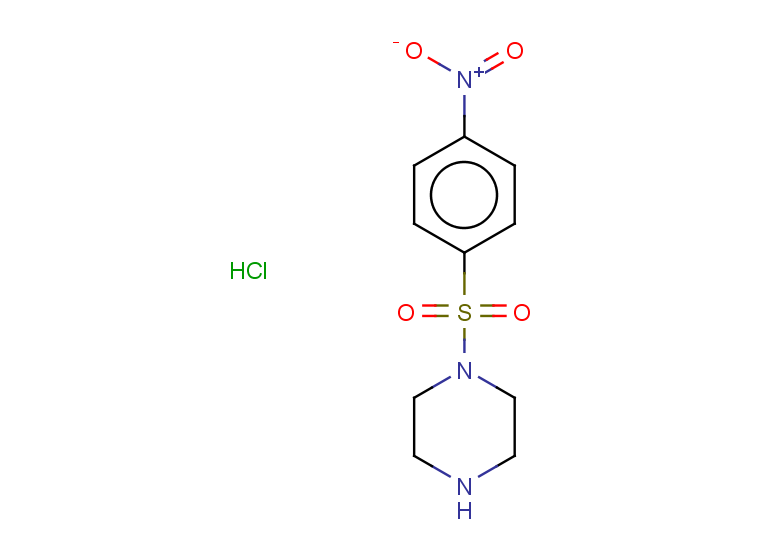 1-(4-nitrobenzenesulfonyl)piperazine hydrochloride