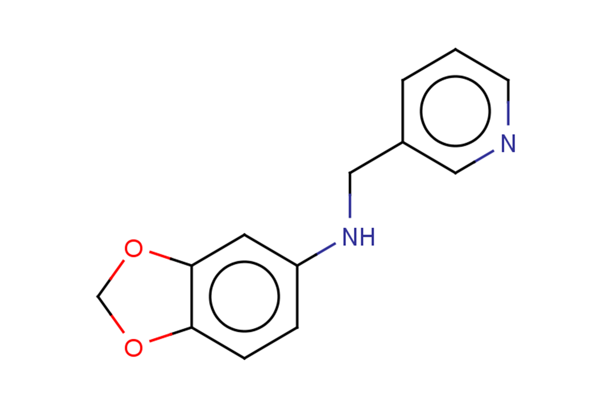 N-(pyridin-3-ylmethyl)-1,3-dioxaindan-5-amine