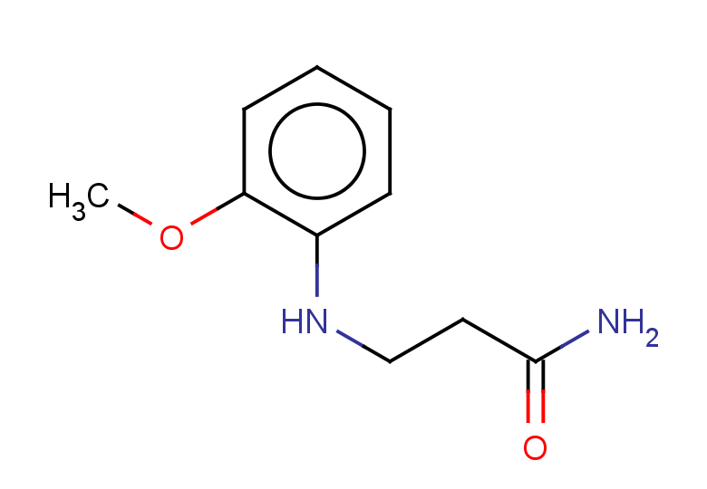 3-[(2-methoxyphenyl)amino]propanamide