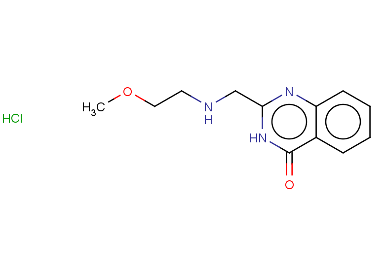 2-{[(2-methoxyethyl)amino]methyl}-3,4-dihydroquinazolin-4-one hydrochloride