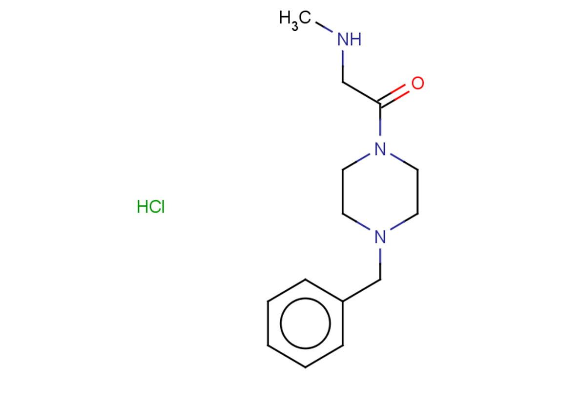 1-(4-benzylpiperazin-1-yl)-2-(methylamino)ethan-1-one hydrochloride
