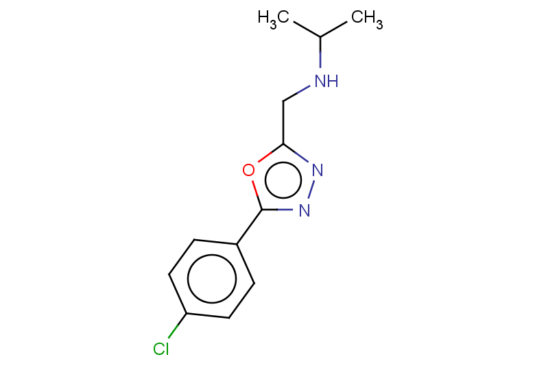 {[5-(4-chlorophenyl)-1,3,4-oxadiazol-2-yl]methyl}(propan-2-yl)amine