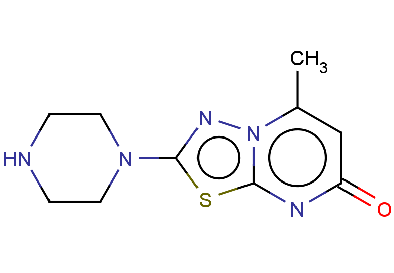 5-methyl-2-(piperazin-1-yl)-7H-[1,3,4]thiadiazolo[3,2-a]pyrimidin-7-one
