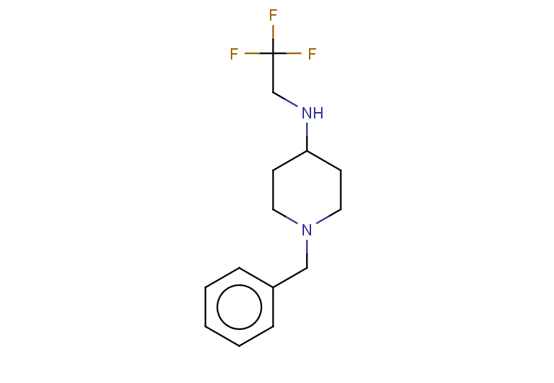 1-benzyl-N-(2,2,2-trifluoroethyl)piperidin-4-amine