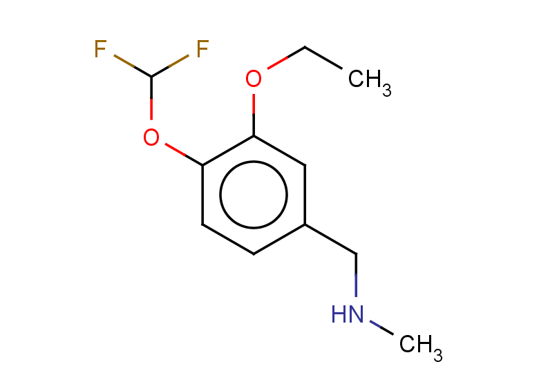 {[4-(difluoromethoxy)-3-ethoxyphenyl]methyl}(methyl)amine