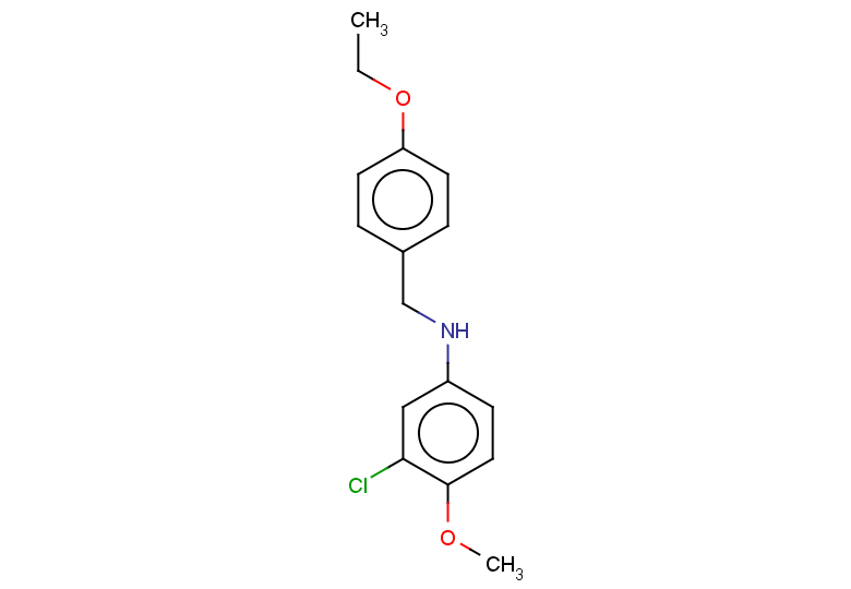 3-chloro-N-[(4-ethoxyphenyl)methyl]-4-methoxyaniline