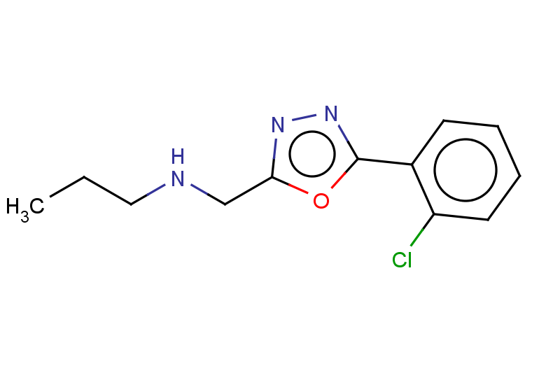 {[5-(2-chlorophenyl)-1,3,4-oxadiazol-2-yl]methyl}(propyl)amine
