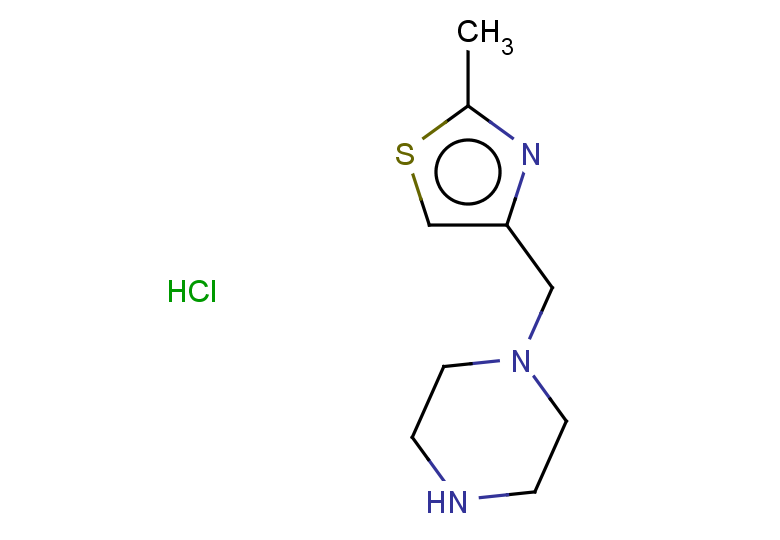 1-[(2-methyl-1,3-thiazol-4-yl)methyl]piperazine hydrochloride