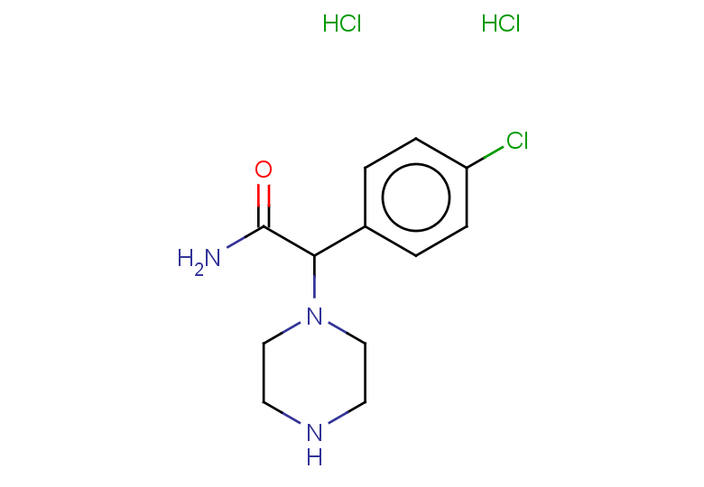 2-(4-chlorophenyl)-2-(piperazin-1-yl)acetamide dihydrochloride