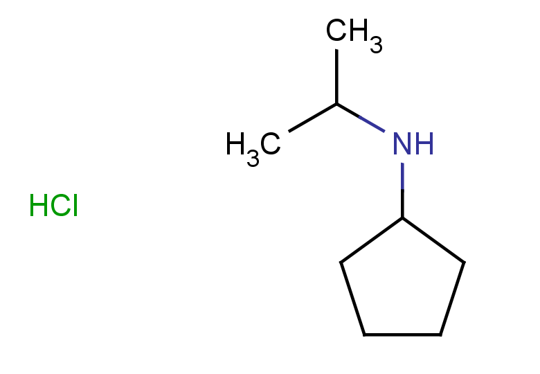 N-(propan-2-yl)cyclopentanamine hydrochloride