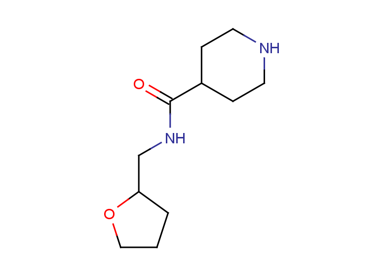 N-(oxolan-2-ylmethyl)piperidine-4-carboxamide