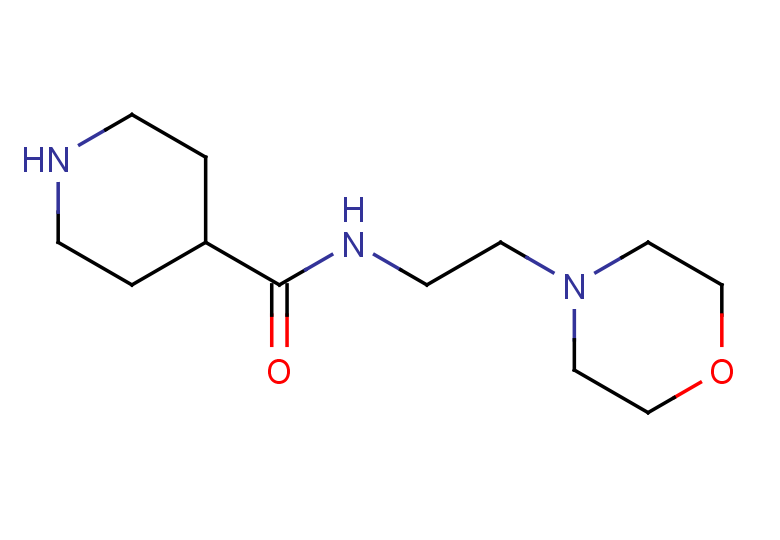 N-[2-(morpholin-4-yl)ethyl]piperidine-4-carboxamide