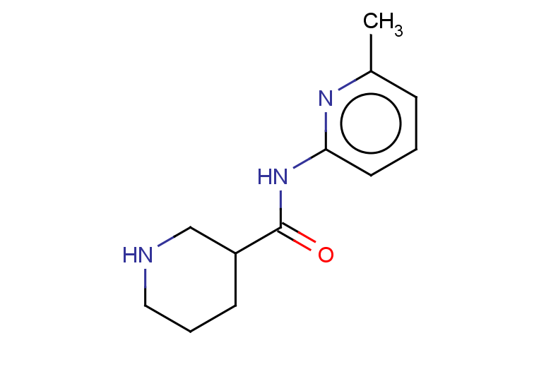 N-(6-methylpyridin-2-yl)piperidine-3-carboxamide