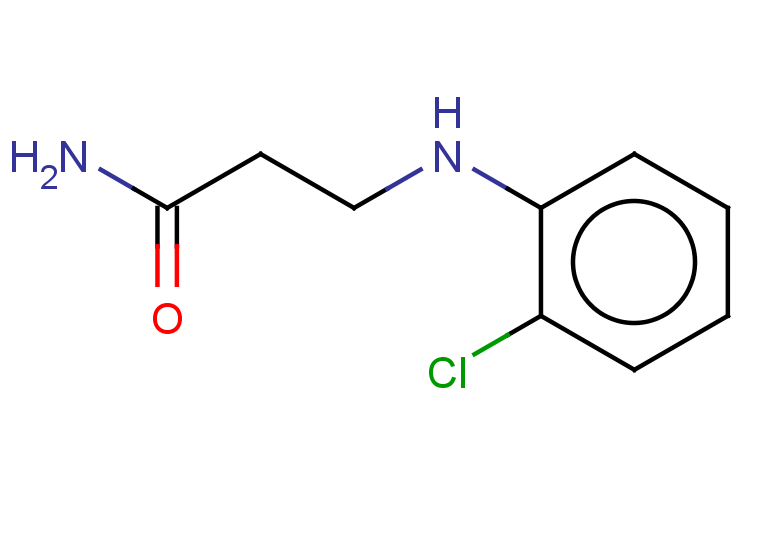 3-[(2-chlorophenyl)amino]propanamide