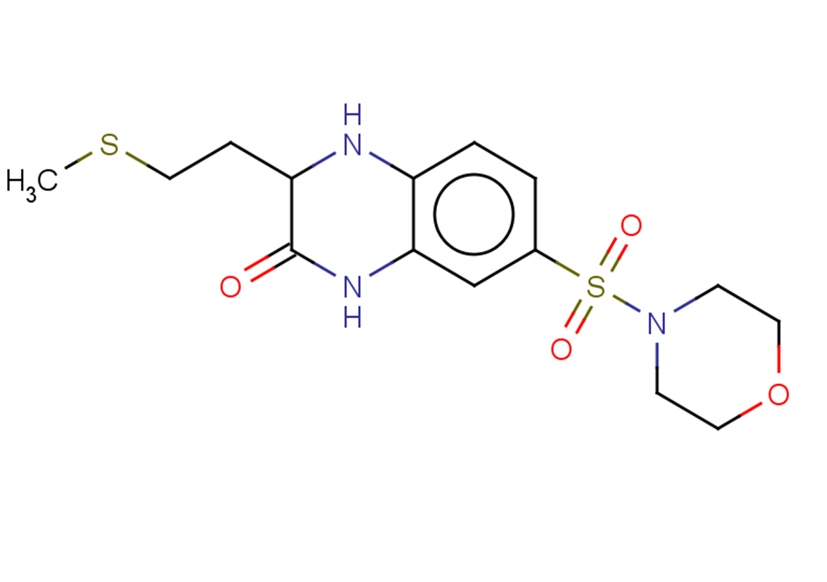 3-[2-(methylsulfanyl)ethyl]-7-(morpholine-4-sulfonyl)-1,2,3,4-tetrahydroquinoxalin-2-one
