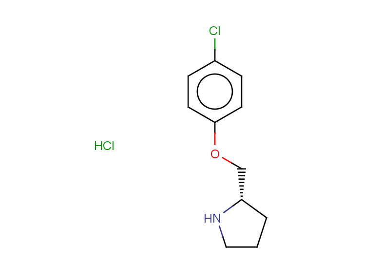 (2S)-2-(4-chlorophenoxymethyl)pyrrolidine hydrochloride