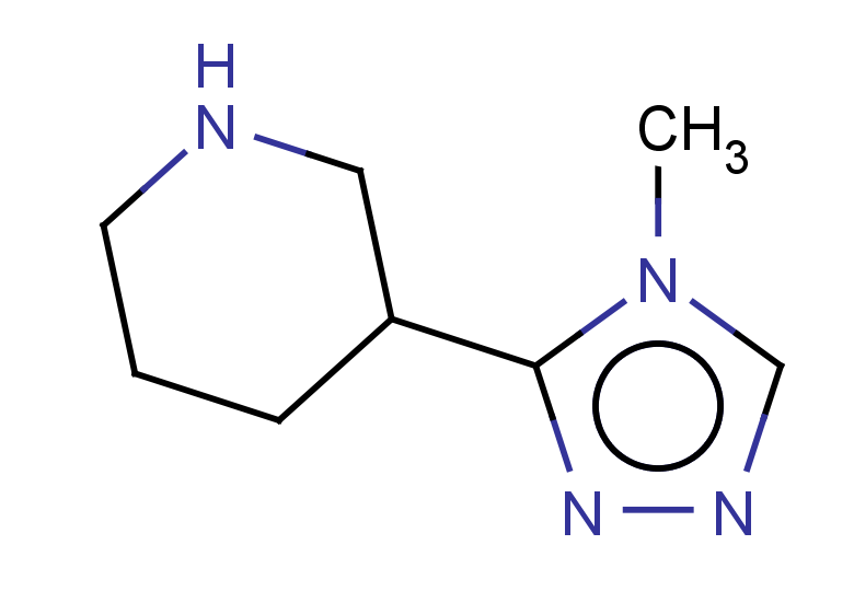 3-(4-methyl-4H-1,2,4-triazol-3-yl)piperidine