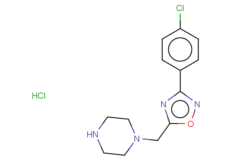 1-{[3-(4-chlorophenyl)-1,2,4-oxadiazol-5-yl]methyl}piperazine hydrochloride