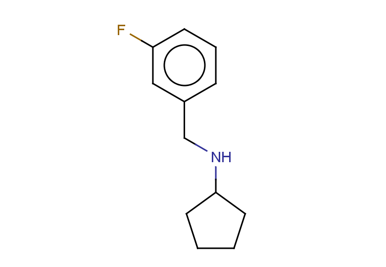 N-[(3-fluorophenyl)methyl]cyclopentanamine