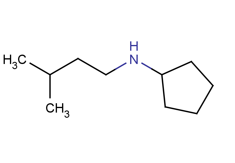 N-(3-methylbutyl)cyclopentanamine
