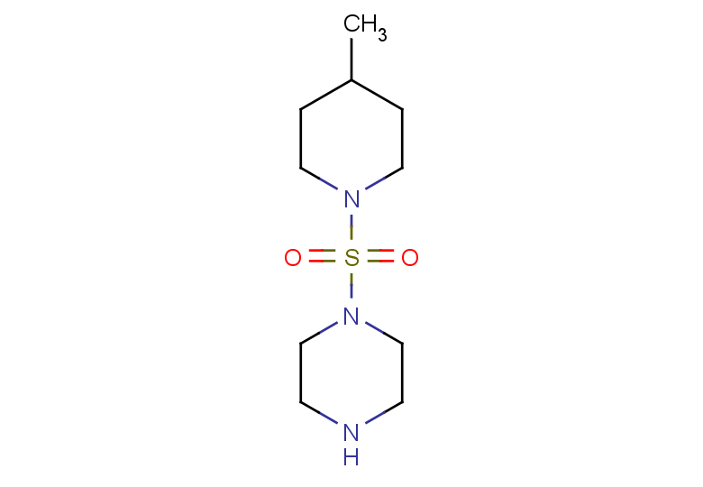 1-[(4-methylpiperidin-1-yl)sulfonyl]piperazine