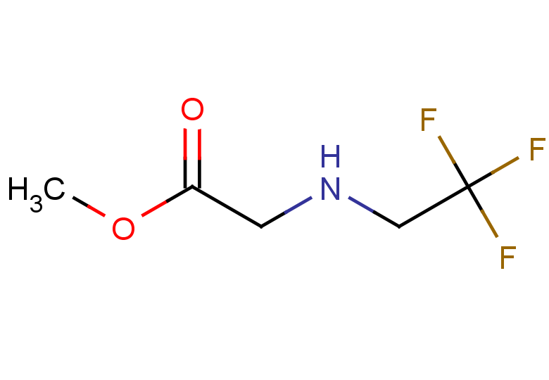 methyl 2-[(2,2,2-trifluoroethyl)amino]acetate
