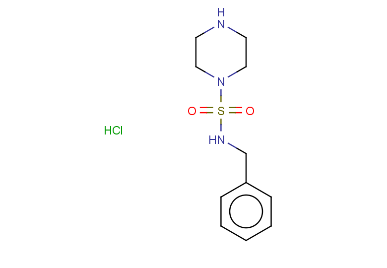 N-benzylpiperazine-1-sulfonamide hydrochloride