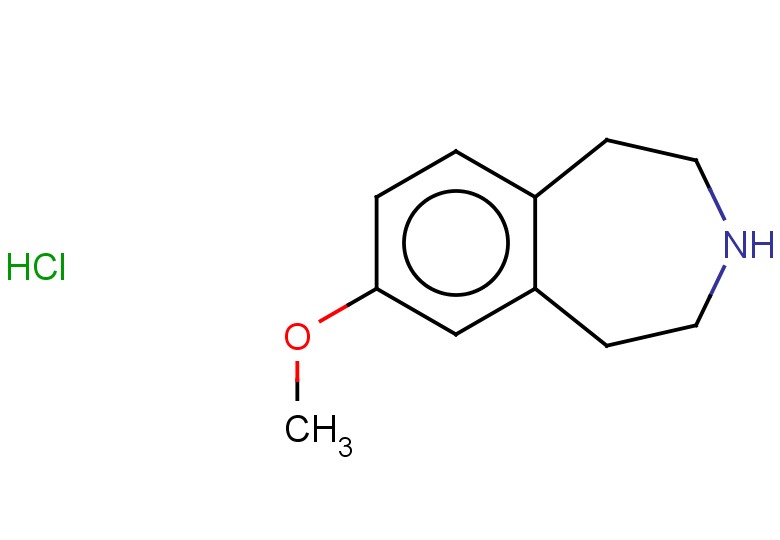 7-methoxy-2,3,4,5-tetrahydro-1H-3-benzazepine hydrochloride