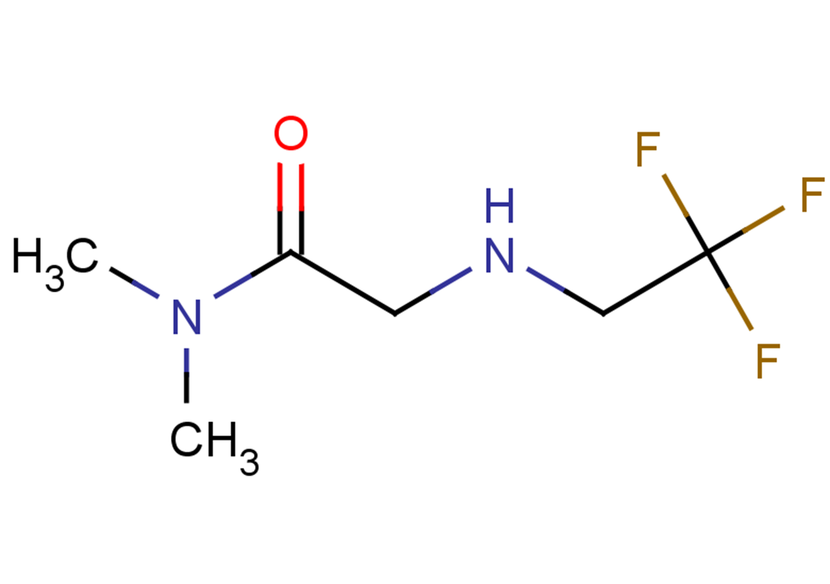 N,N-dimethyl-2-[(2,2,2-trifluoroethyl)amino]acetamide